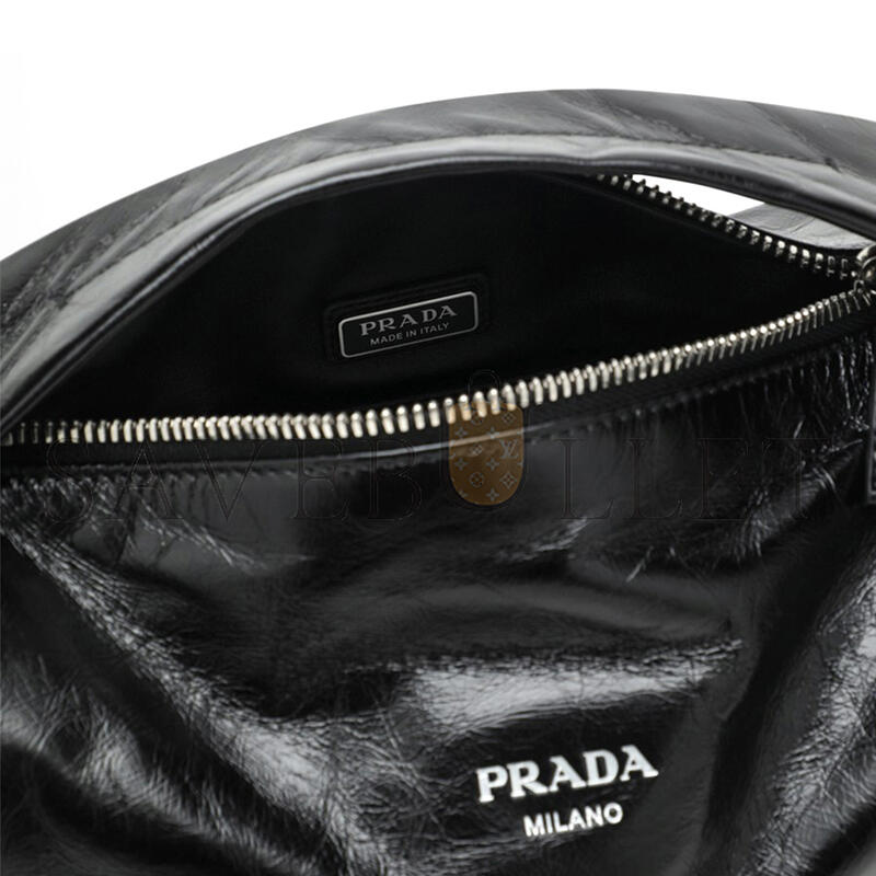 Pra*a nappa leather shoulder bag 2vh188 (24*11*11cm)